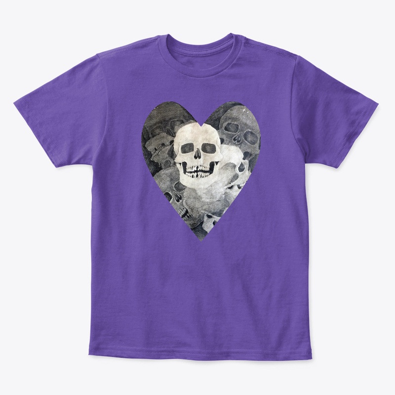 Shades of Gray Vortex Heart of Skulls