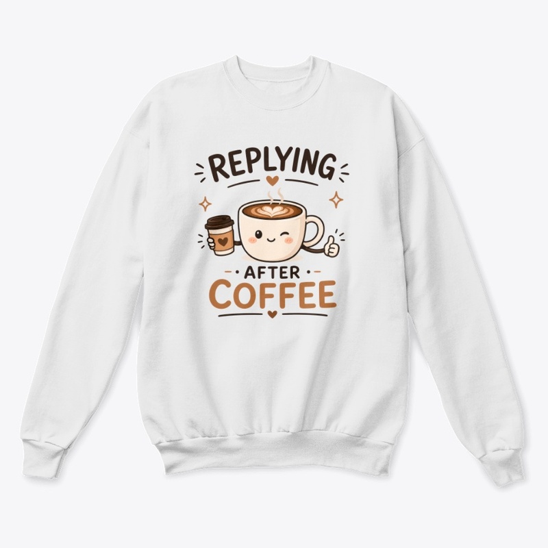 Replying After Coffee Funny Coffee