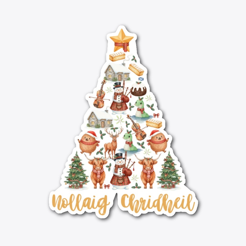 Nollaig Chridheil Scottish Tree