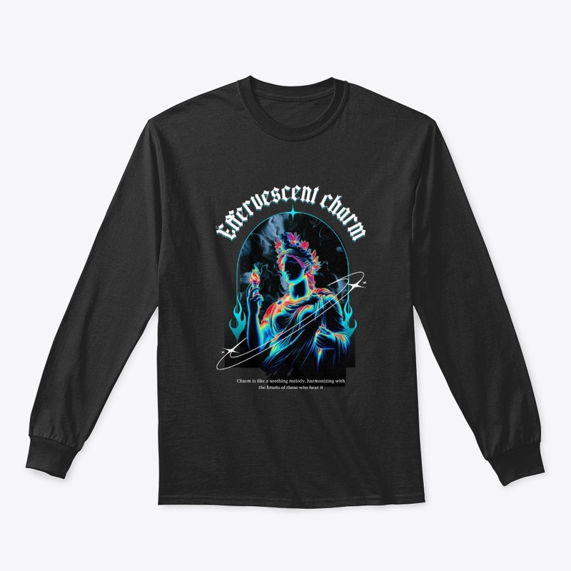 Effervescent Charm Typography Streetwear