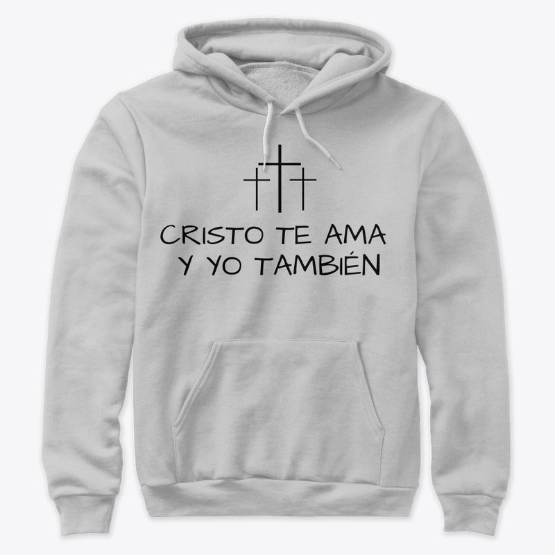 Cristo Te Ama //black logo