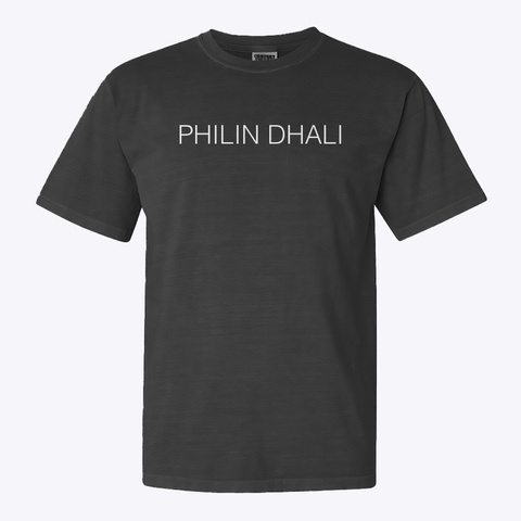 Philin Dhali Black T-Shirt Front
