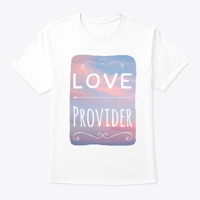 Love Provider on Sky Background
