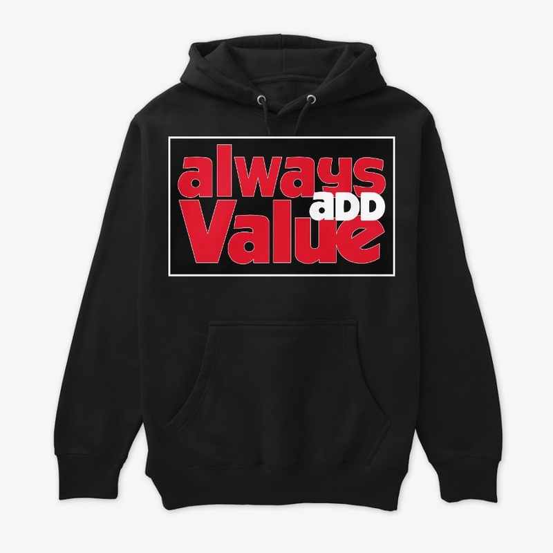 Retro Always Add Value Tee