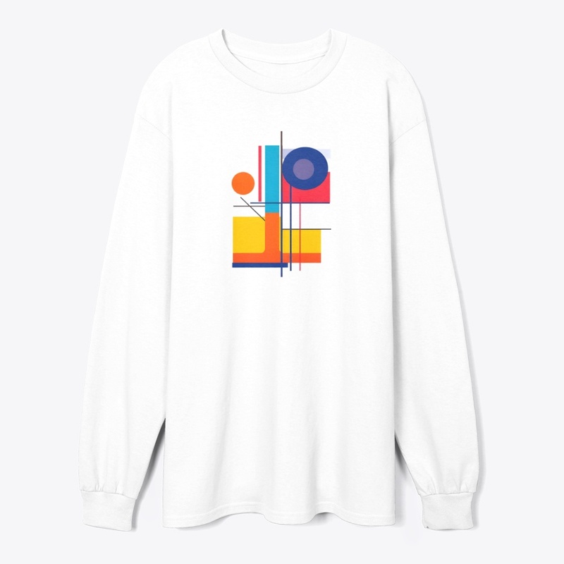 Stylized art T-shirt design