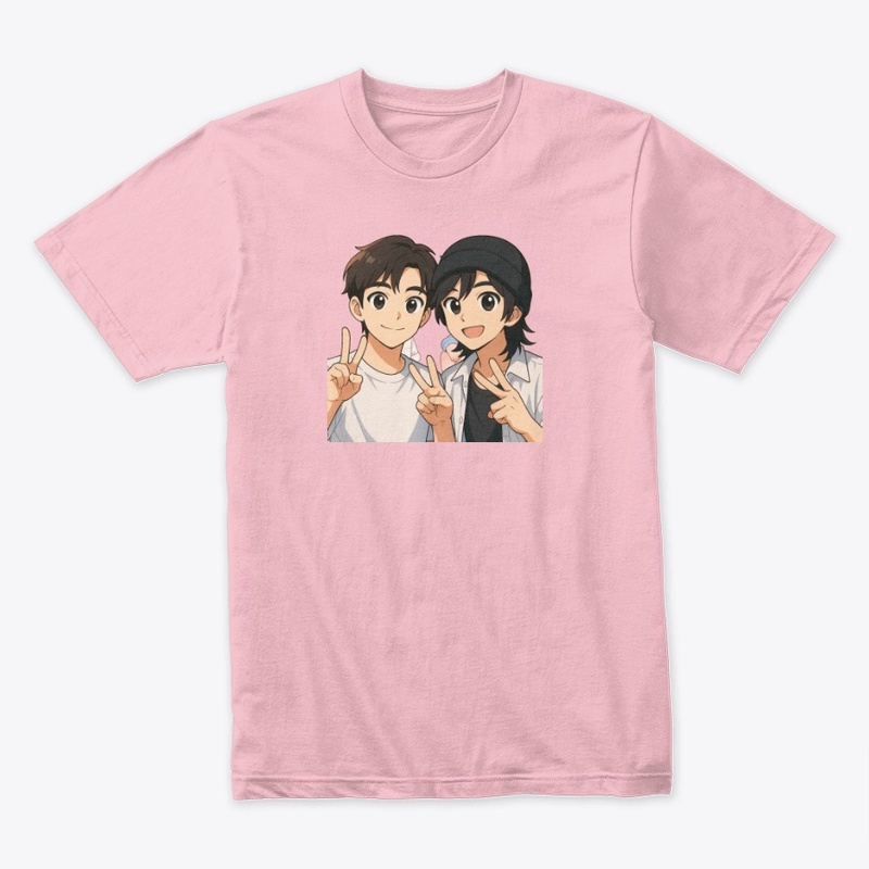 BJYX Anime Duo | Peace Sign Pose