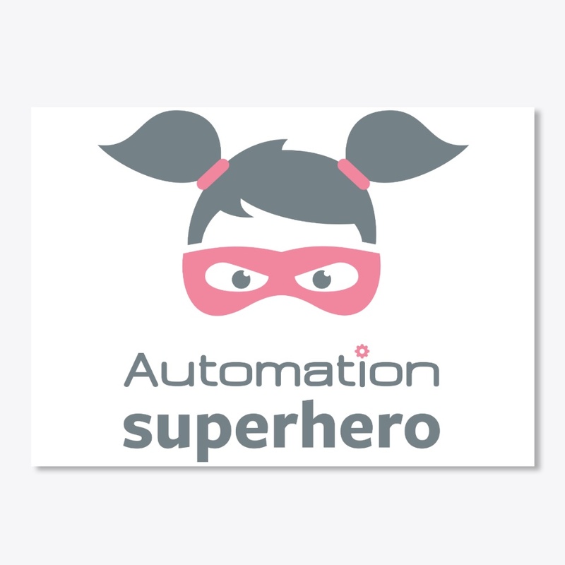 Automation Superhero Pink Mask