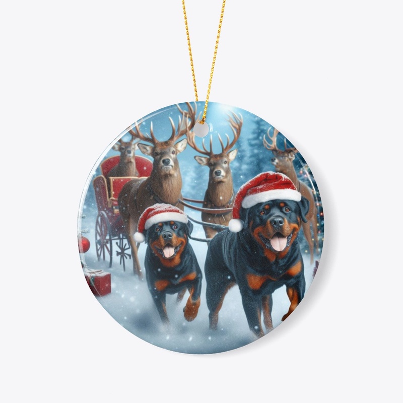 Rottweilers and Deers 