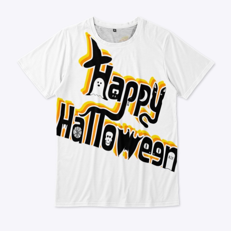 Happy Halloween with Candy Corn colors