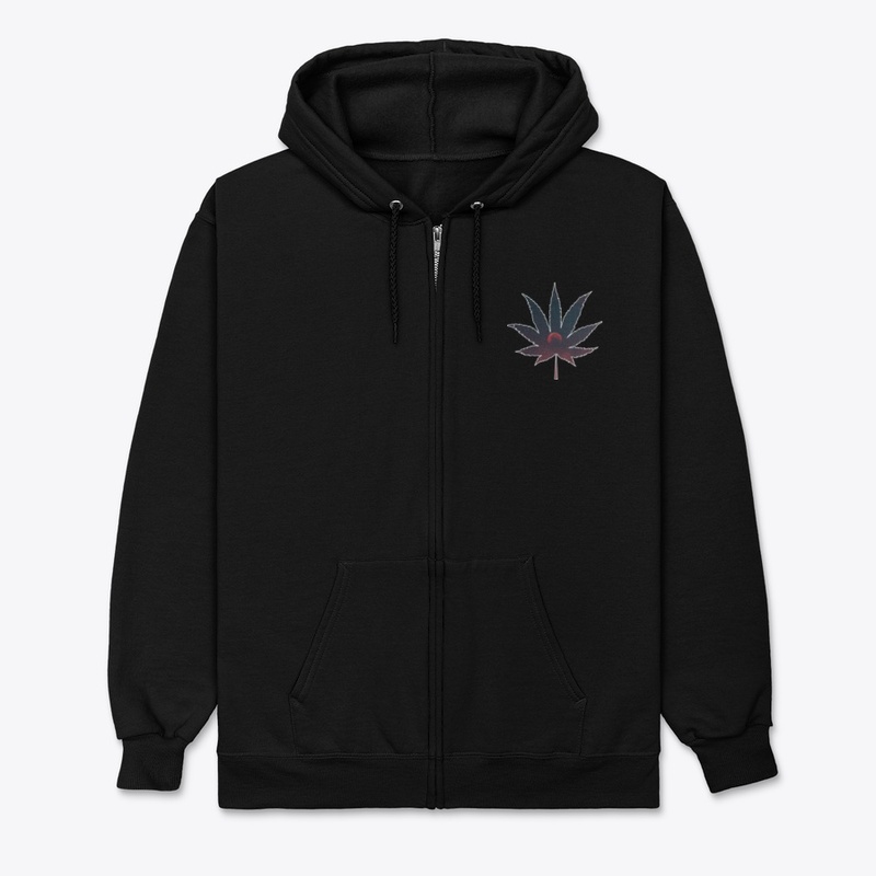 Red Moon - Weed Leaf