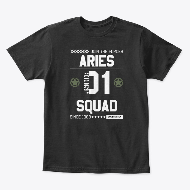 Zodiac Majesty Aries Squad White