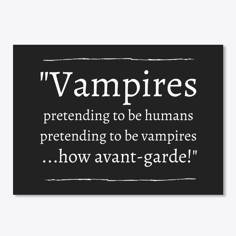 ...how avant-garde