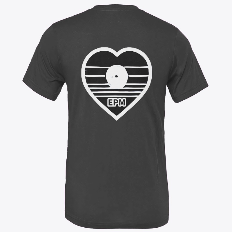 EPM Record Heart Front Back