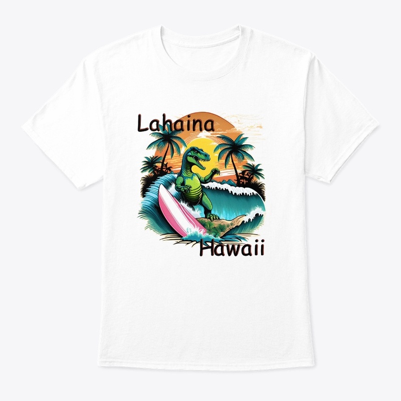 Surfing Dino Lahaina