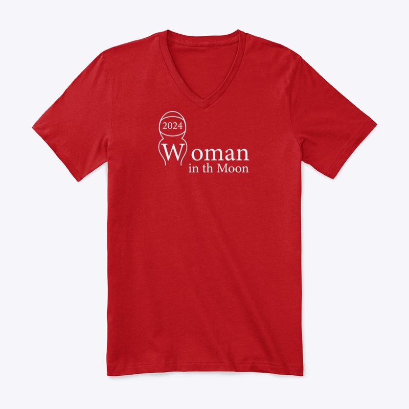 Woman on the moon shirt