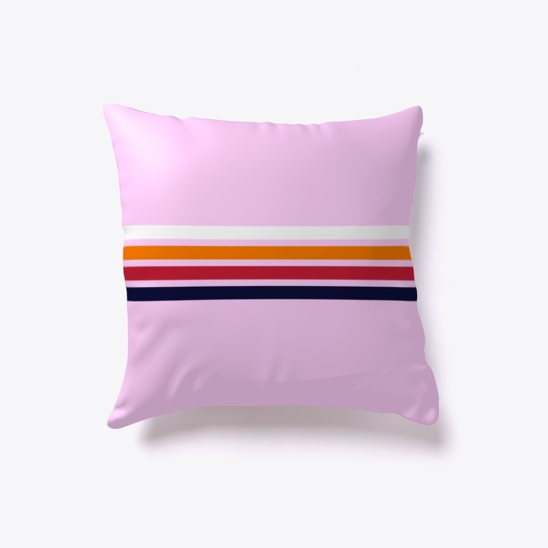 Tsuneoki Abstract Colorful Retro Stripes
