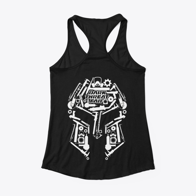 Womens White Logo Gladiator 