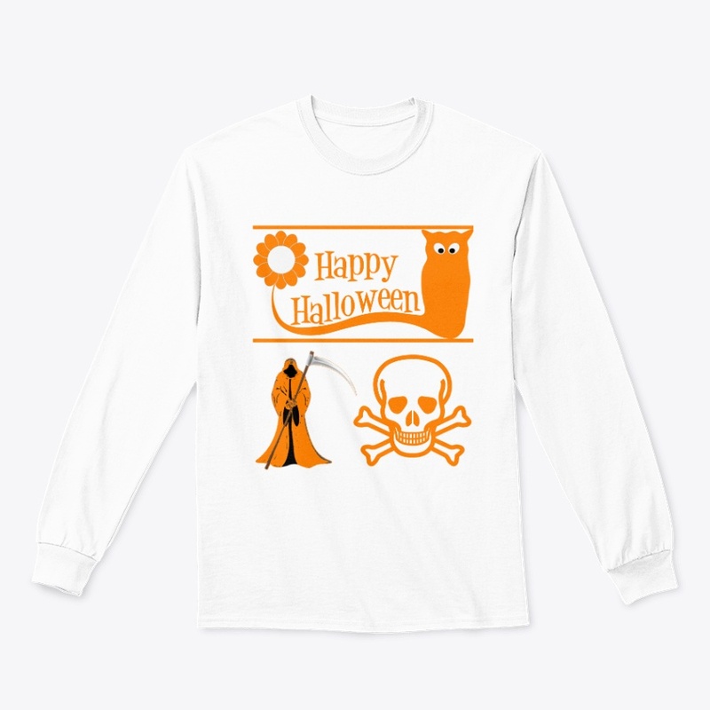 Happy Halloween - diable et crâne