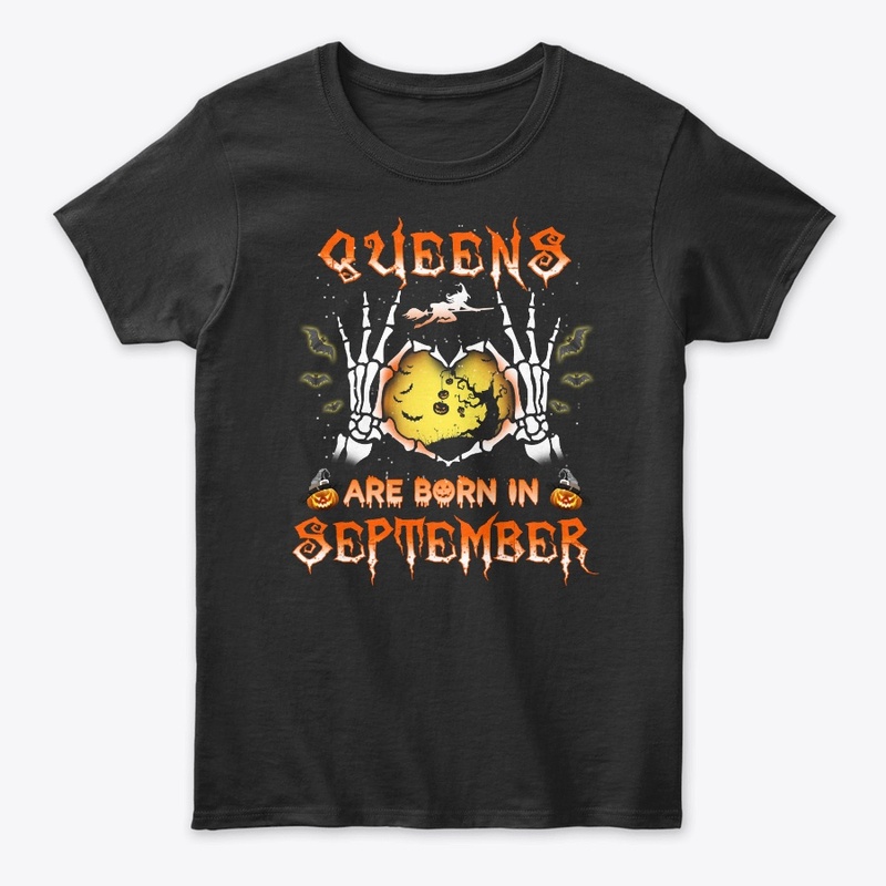 Queens Are Born In September Halloween