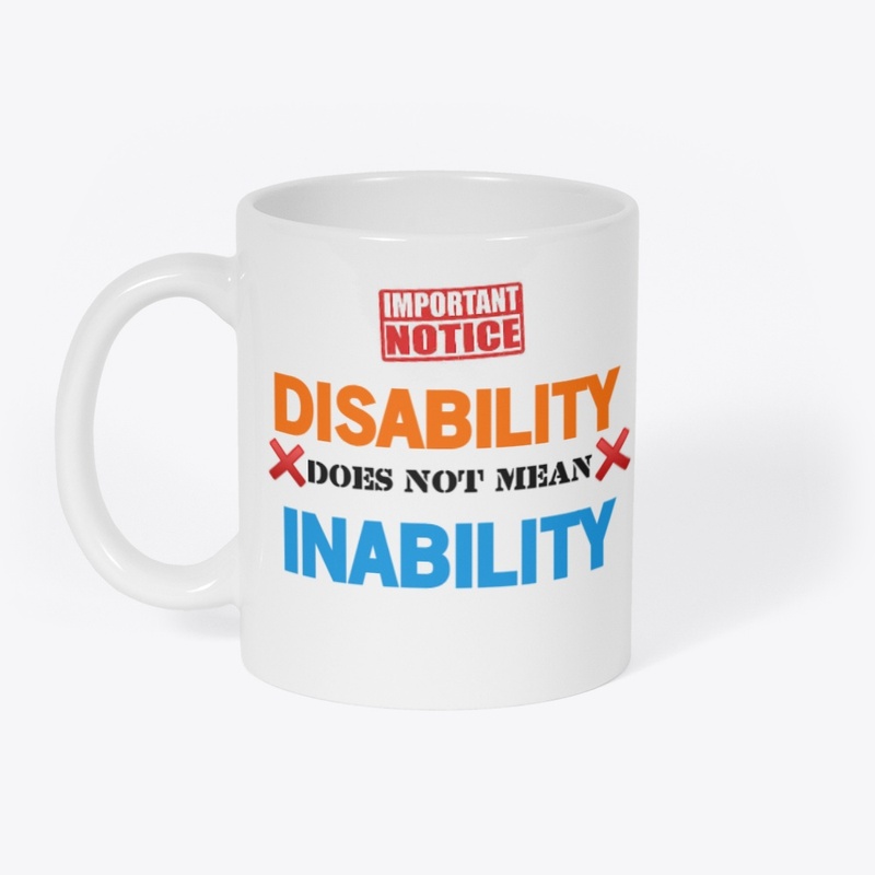 disability does not mean inability