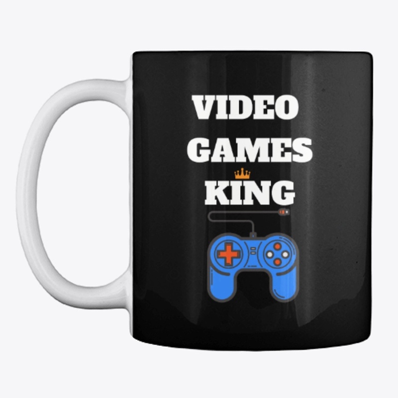video games king tshirt