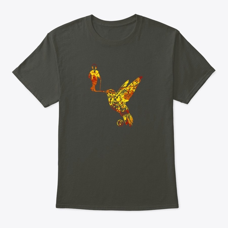 Humming Bird & Man 