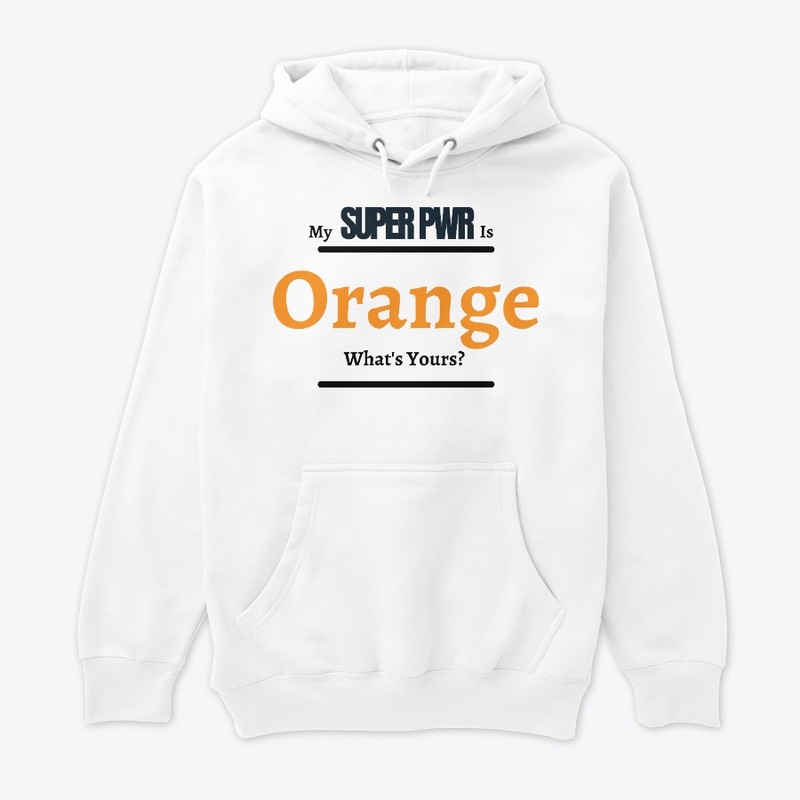 True Colors Orange Super Power Design