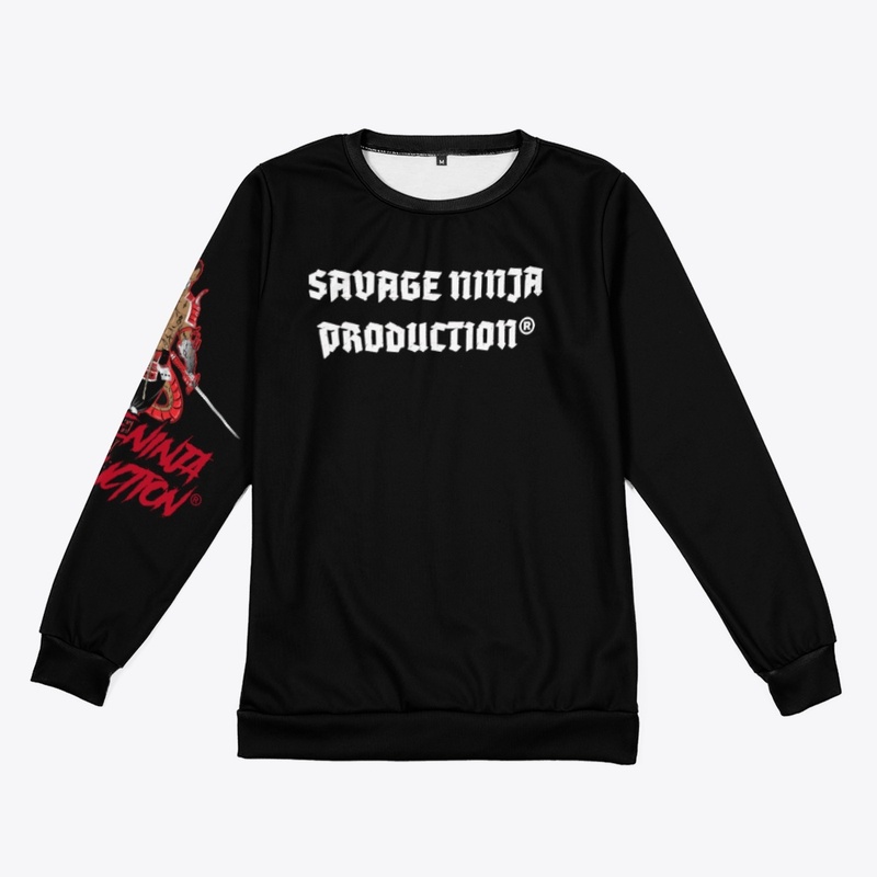 SAVAGE NINJA PRODUCTION WHITE LOGO