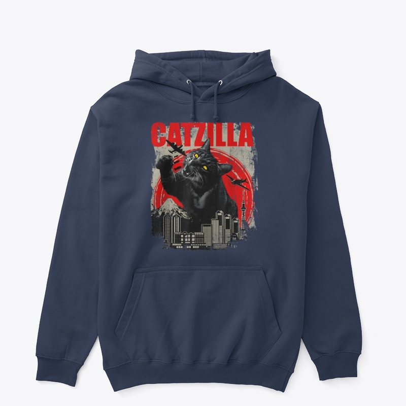 Catzilla - Funny Cat Lover Kitten Kitty