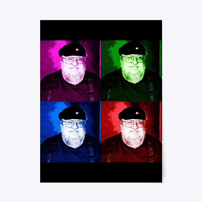 George R. R. Martin face