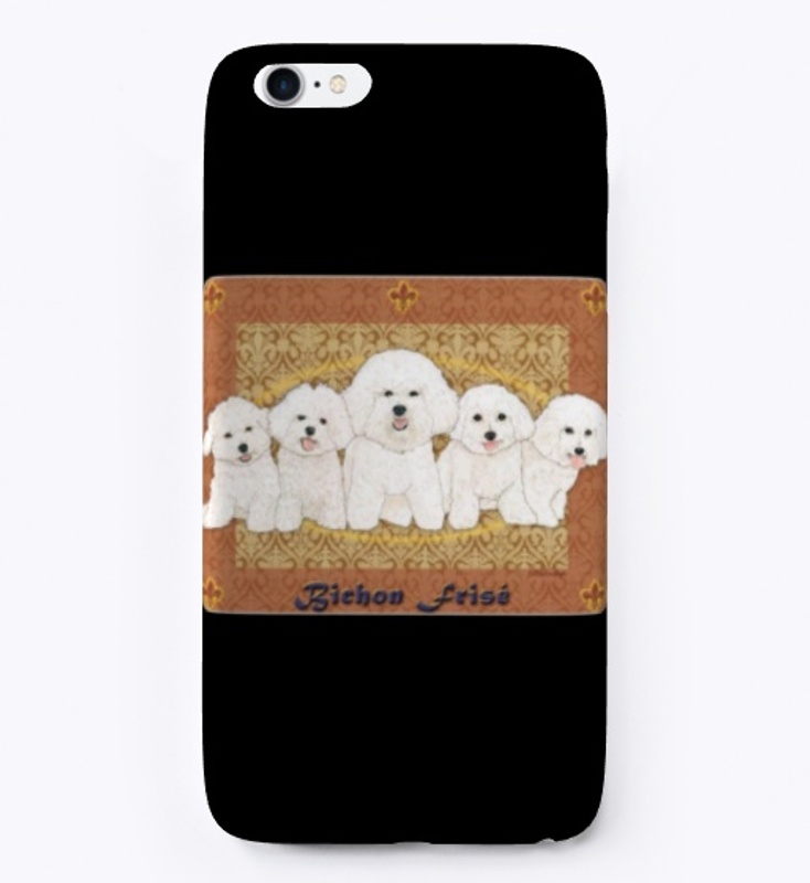 Cute Bichon face mask