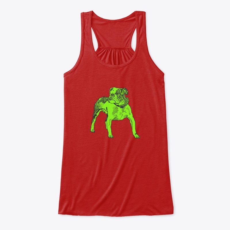 Neon Green Bulldog