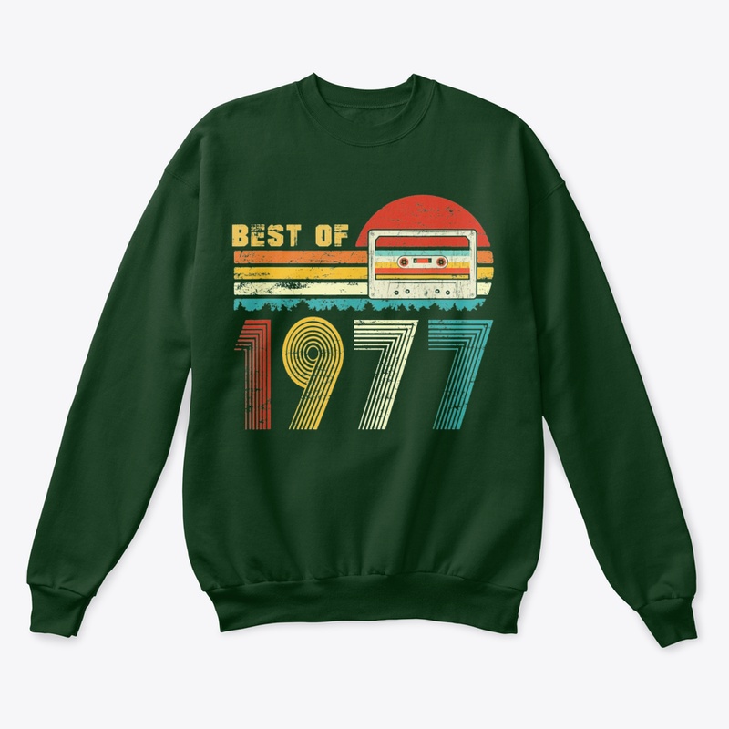 Best Of 1977 Retro Cassette Tape