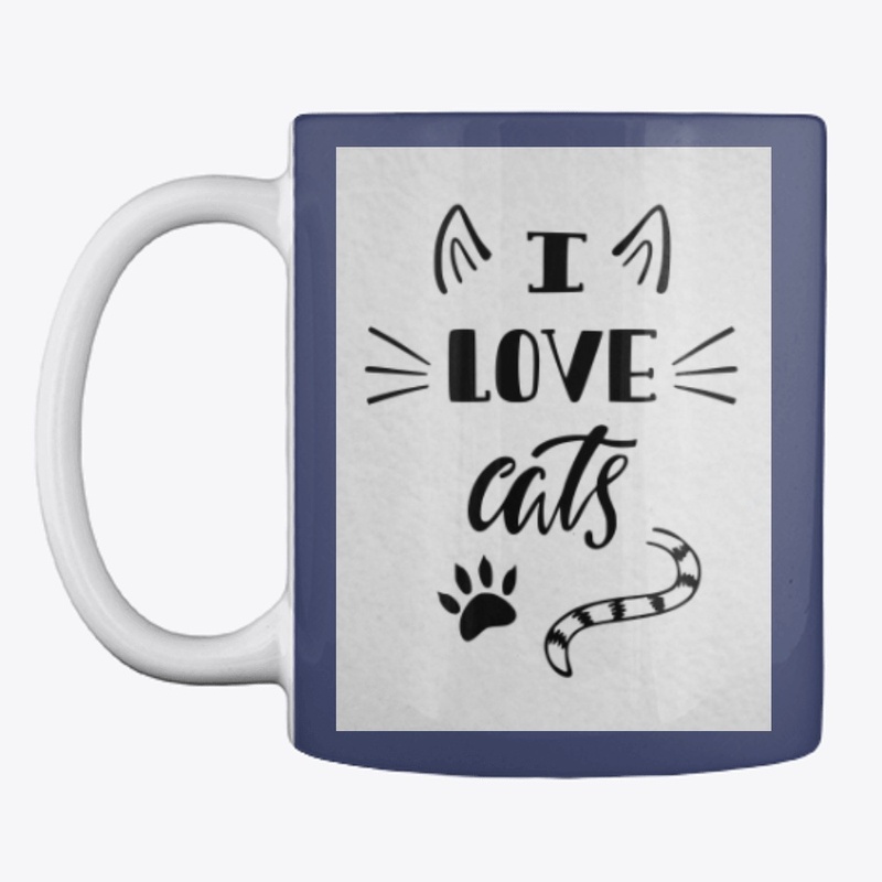 I Love Cats Mug