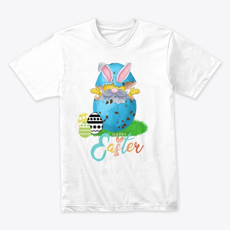 Happy Easter Gnome with Bunny Ears