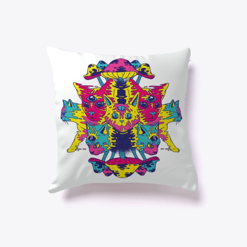 Trippy Cat Hippie Kitten Themed Gifts