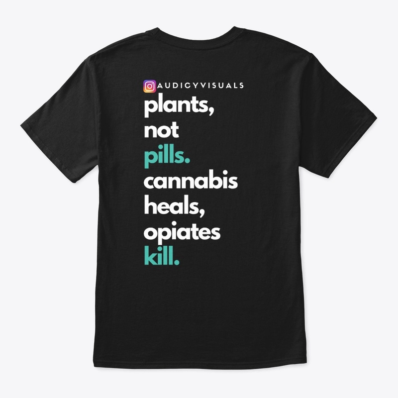 PRO CANNABIS TEE TEAL