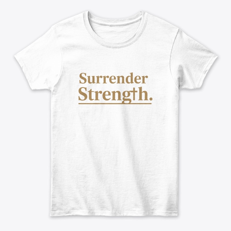 Surrender Strength Christian Gift