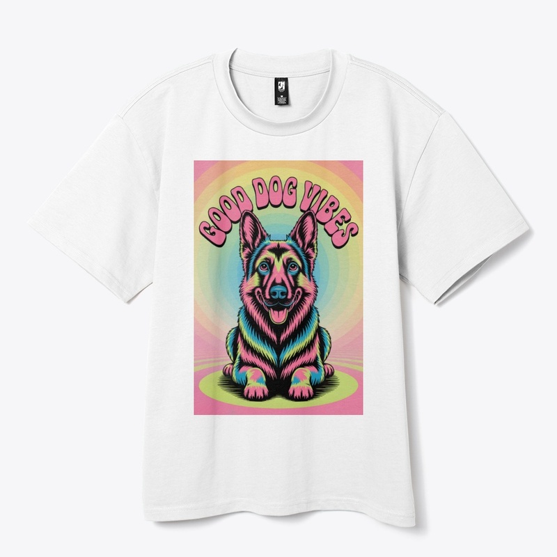  Psychedelic 60s Pup T-Shirt