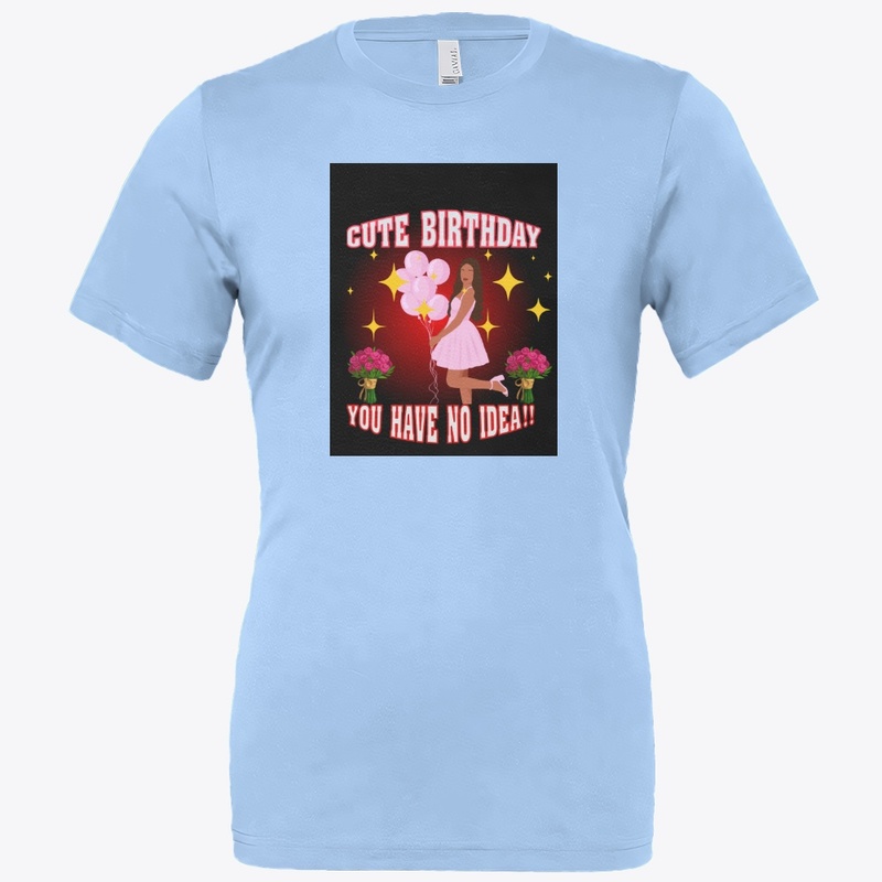 Birthday t-shirt for girl!