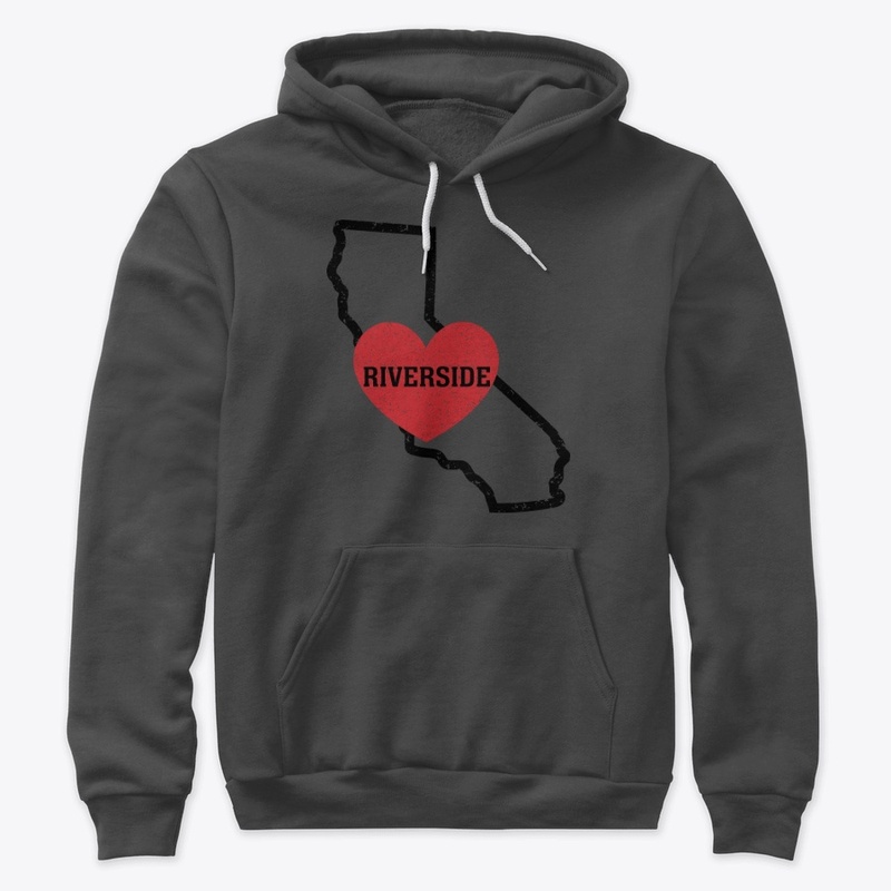Riverside California Heart Shirt 