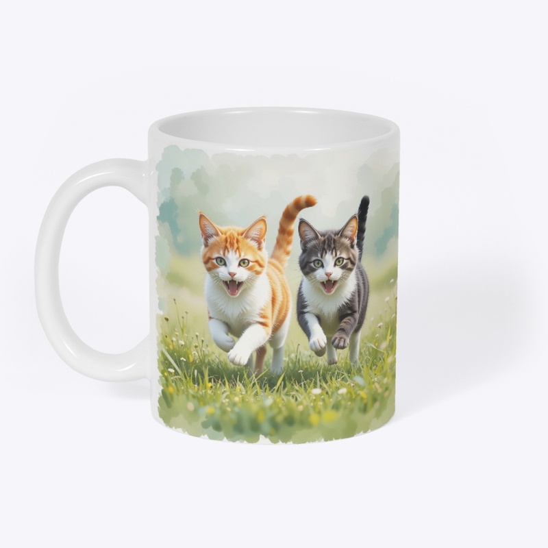 two cats