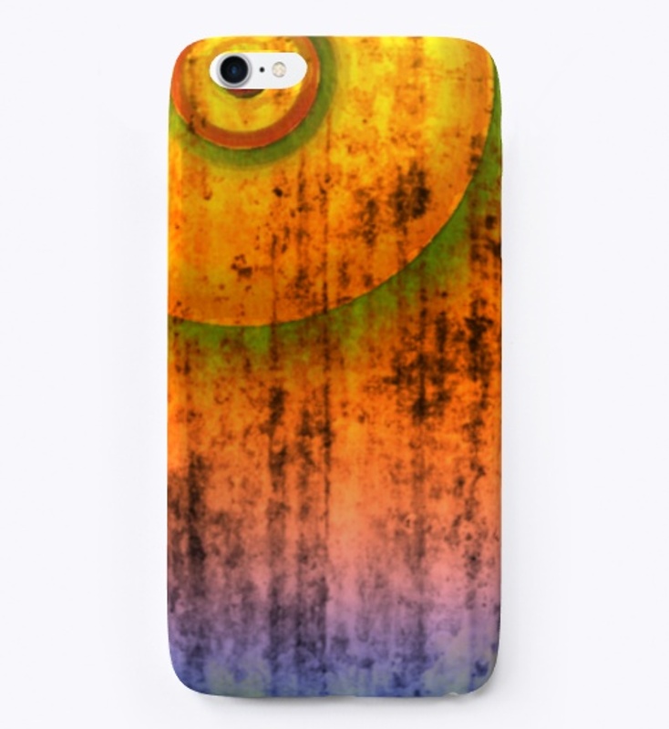 Autumn Colors Circular Pattern Abstract