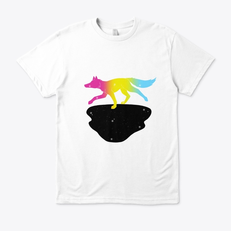 Pan running starry fox