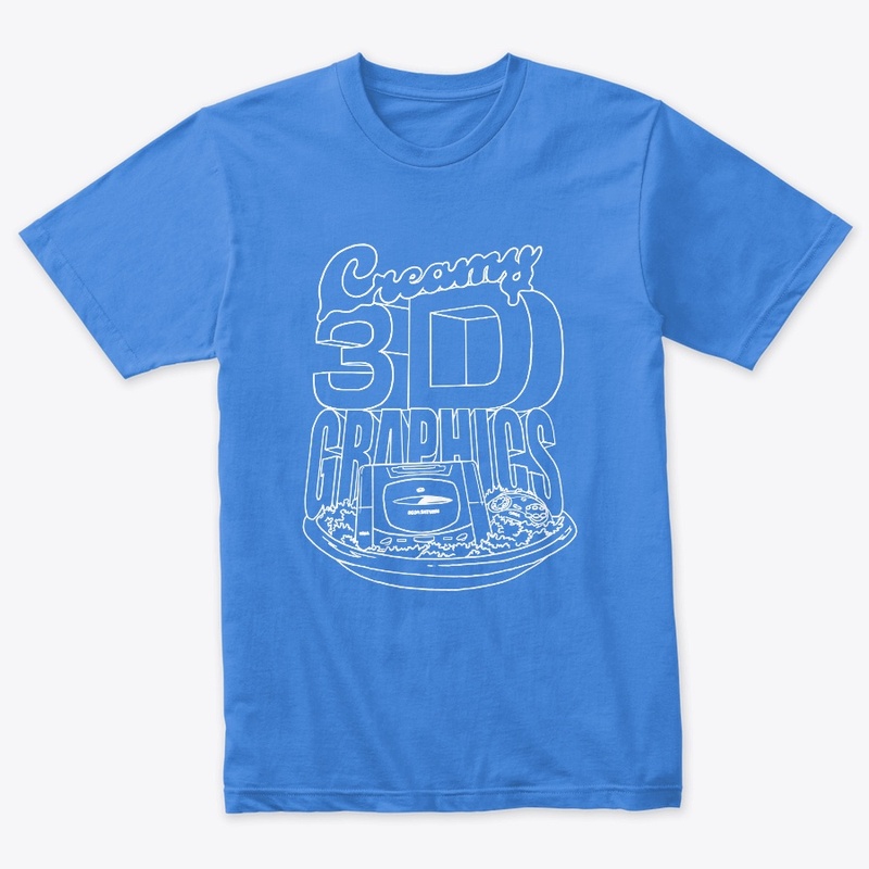 CREAMY 3D GRAPHICS - WHITE LINE