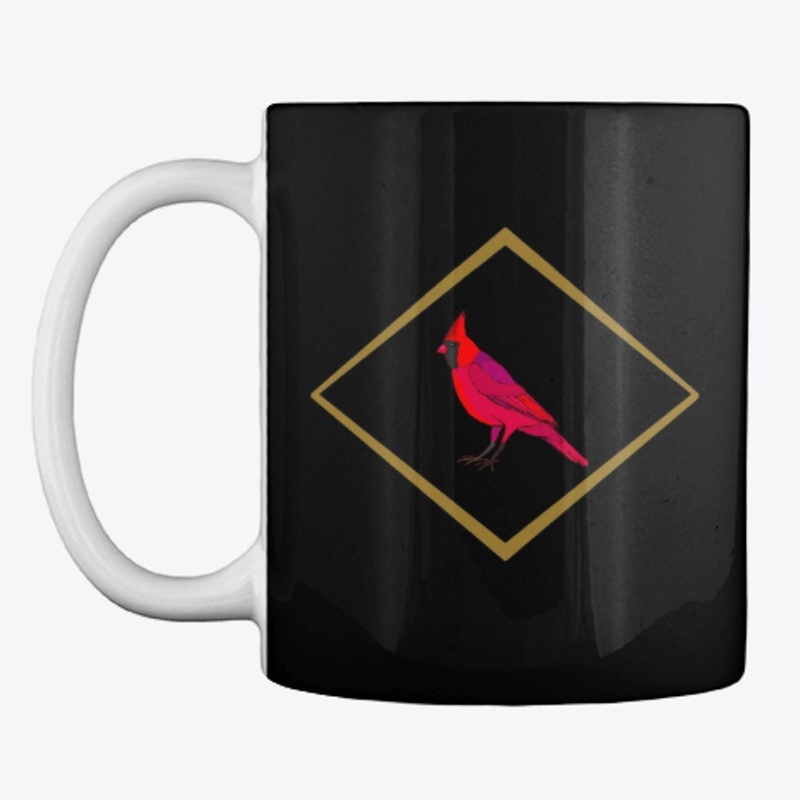 The Red American Songbird