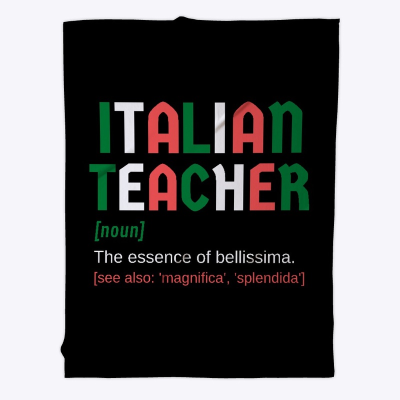 Italian Teacher Noun Wonderful Female
