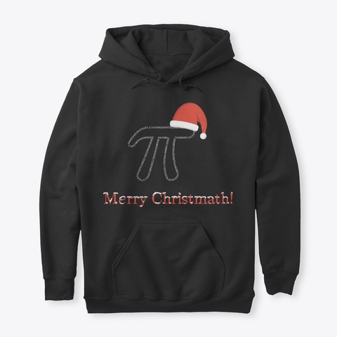 Merry Christmath Pi 2 Black Camiseta Front