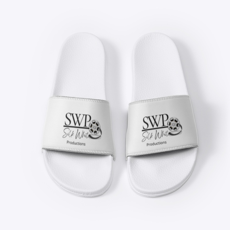 Silk White Slides