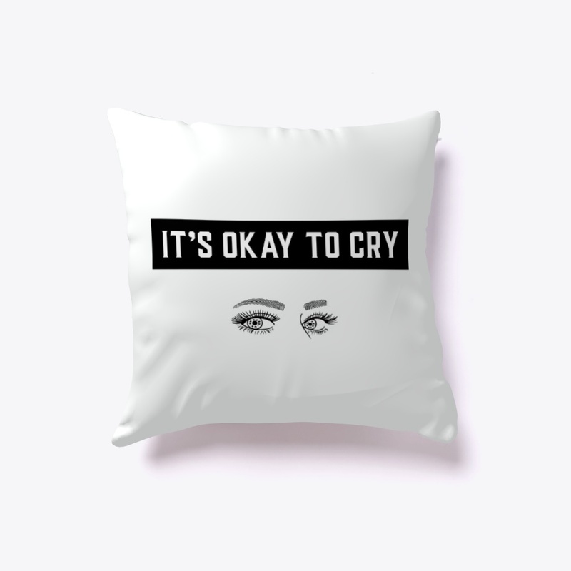 It's okay to cry-pillow
